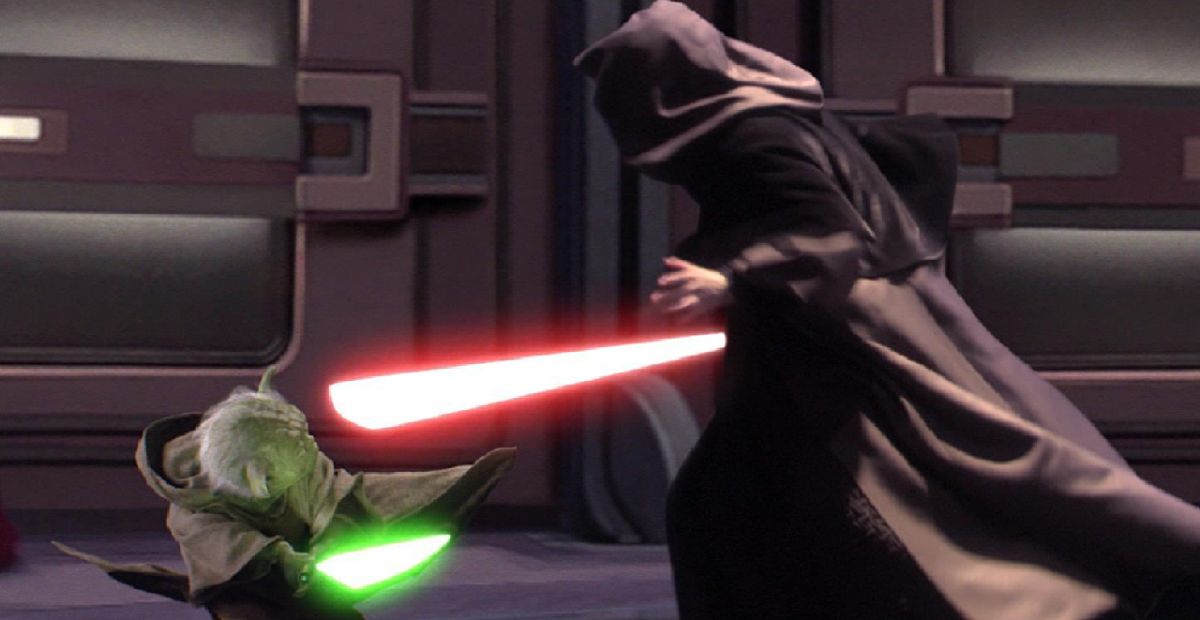 New Footage Makes Yoda vs Sidious Duel 10X Better