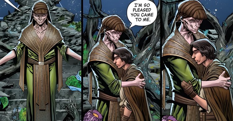 Kylo Ren’s Relationship with Snoke just Got Very Creepy (Canon)