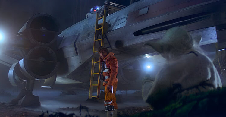 How Did Luke Know Where to Land on Dagobah?