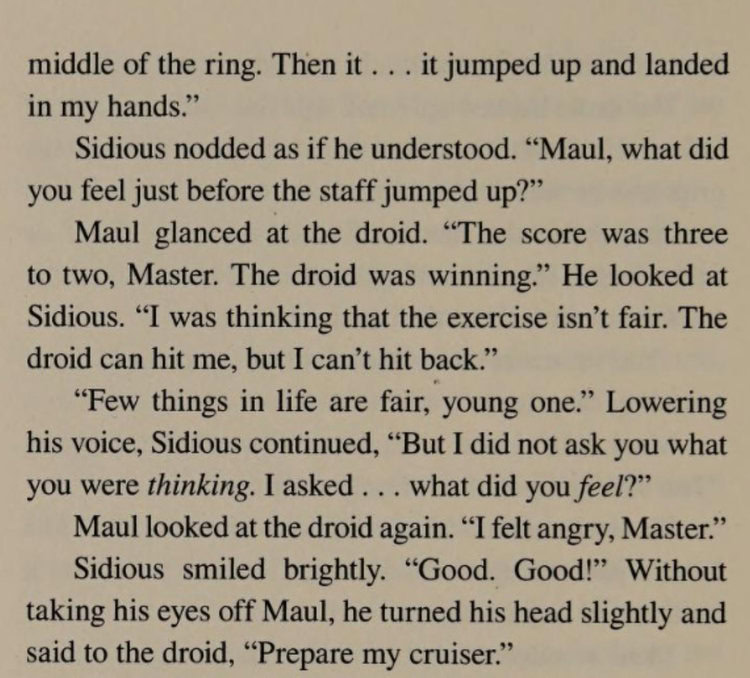 The Wrath of Darth Maul novel 2