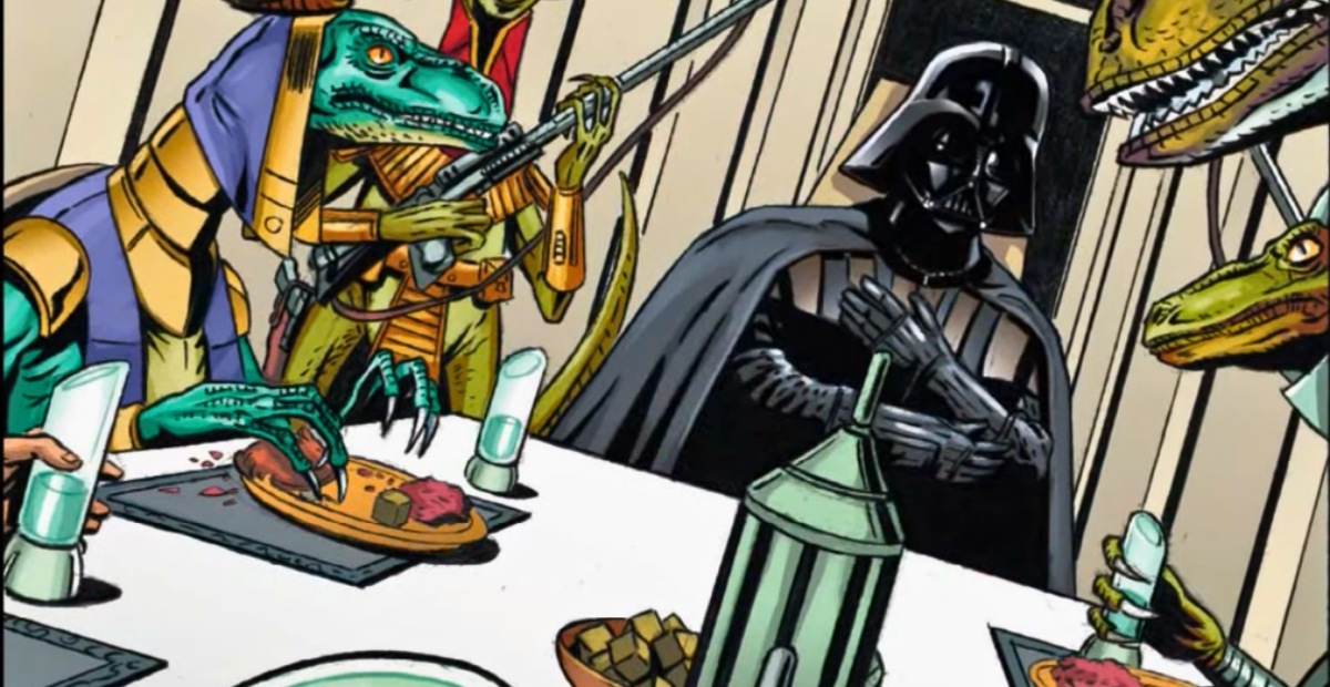 When Darth Vader Attended a Dinner Party and Then Dropped a Lethal Roast (Legends)