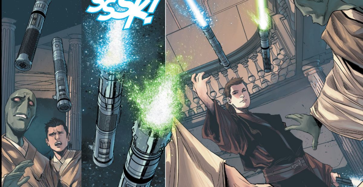 Anakin Impresses Palpatine by ATTACKING Two Padawans