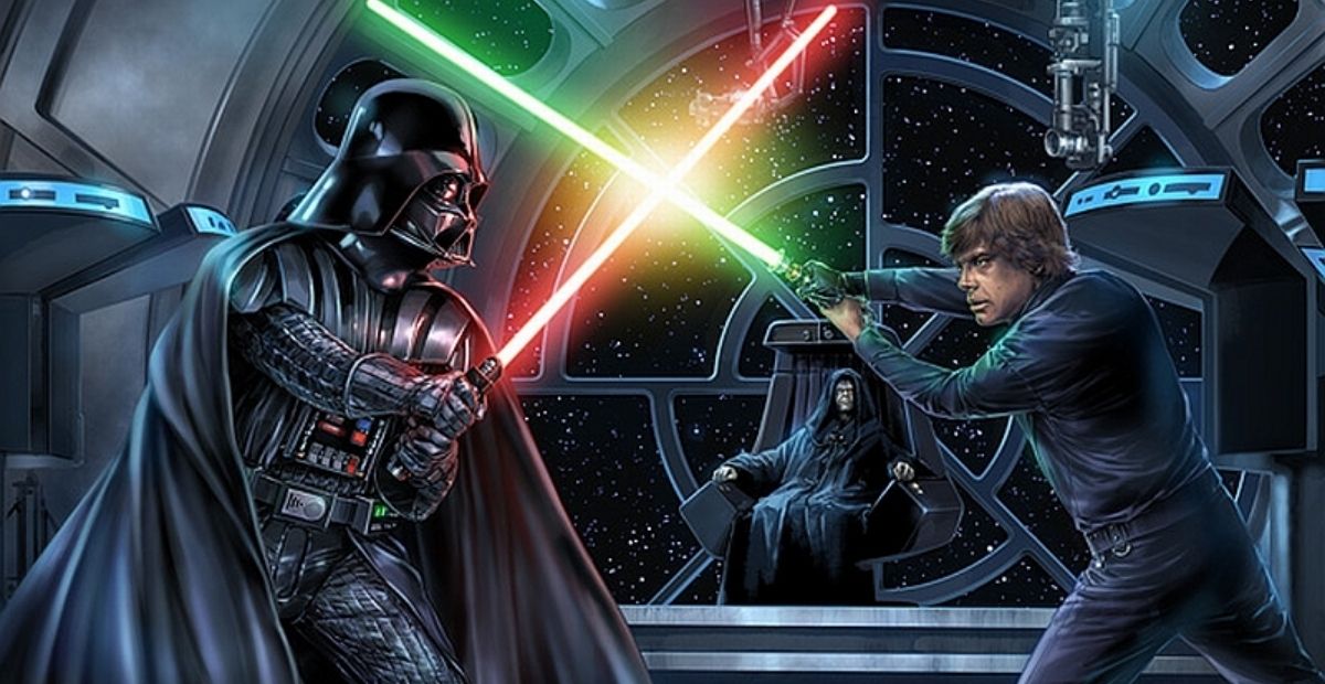 George Lucas Reveals The Biggest Struggle Of Writing Luke & Vader&rsquo;s Final Duel
