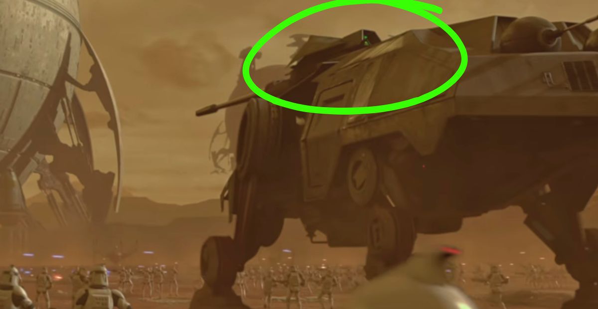 Ever Notice Some AT-TE Walkers Have No Gunners?