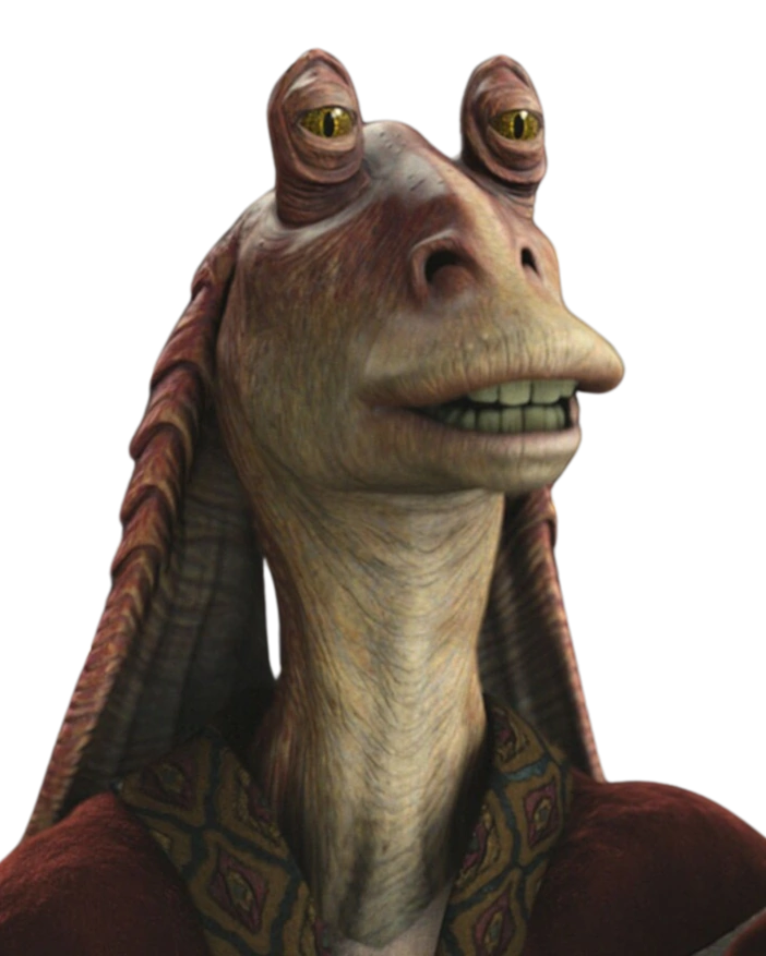 Jar Jar Binks in Star Wars: The Phantom Menace