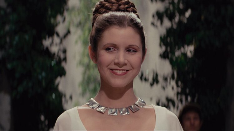 Leia Organa in Star Wars official Databank image