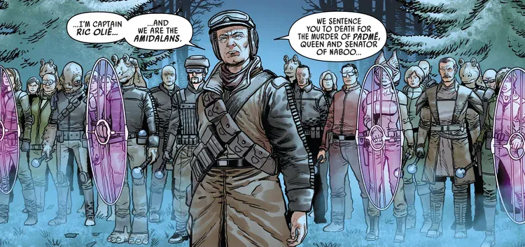 The Amidalans from Darth Vader 2020 comics