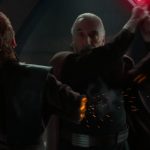Anakin&rsquo;s arm being severed by Count Dooku in Attack of the Clones
