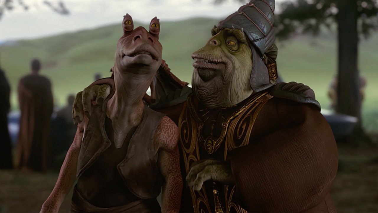 Star Wars Explains Why Boss Nass Looks Nothing Like Jar Jar Binks