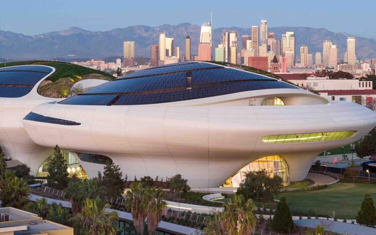 The Lucas Museum of Narrative Art in Los Angeles