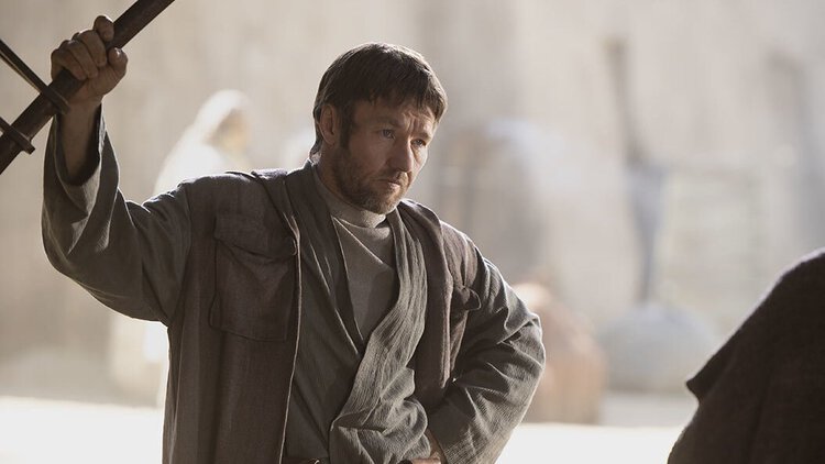 Owen Lars at the Tatooine moisture farm