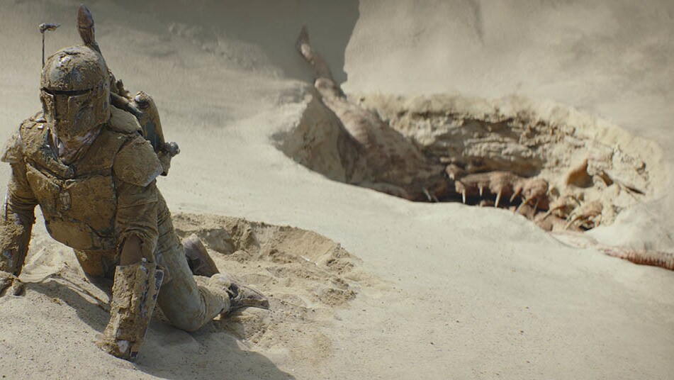 The Sarlacc in the Great Pit of Carkoon on Tatooine
