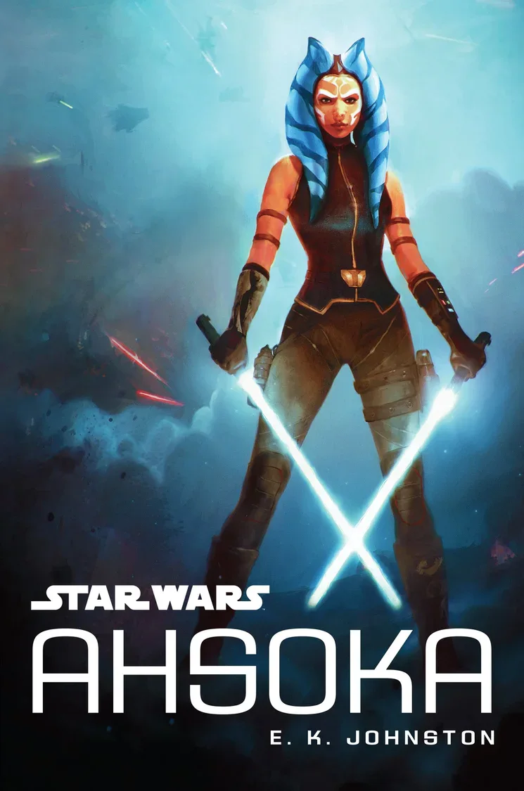 Cover of the Star Wars Ahsoka novel featuring Ahsoka Tano