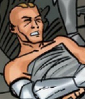 Clone trooper Gunner, whose life was saved by Coppertop