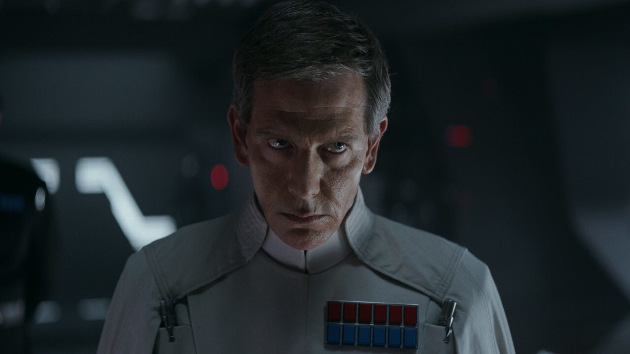Director Orson Krennic overseeing the secret Death Star weapons program