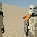 Two sandtroopers on Tatooine